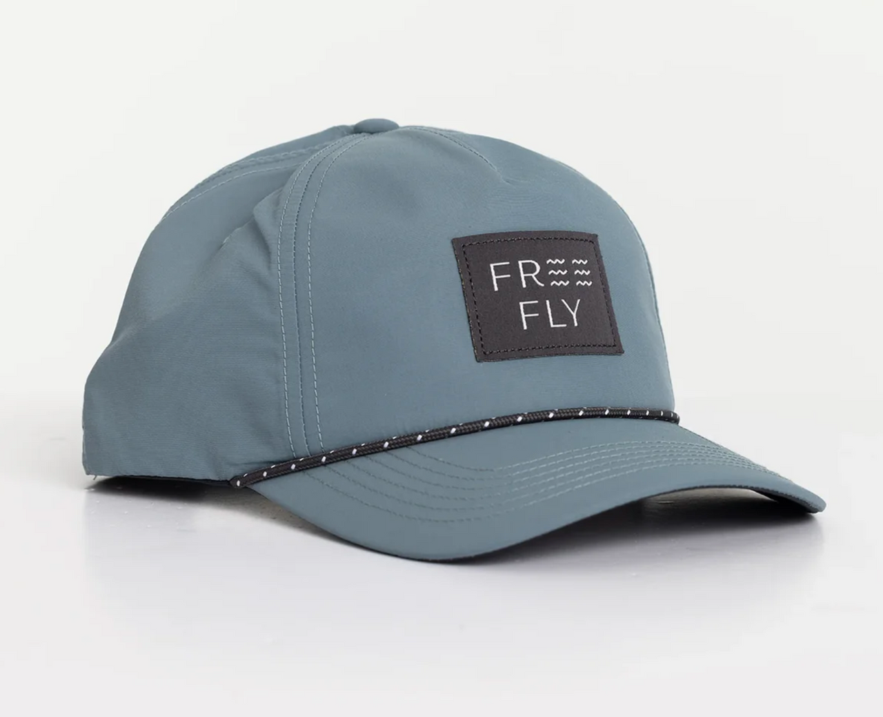 Free Fly Retro Script Flat Brim Hat
