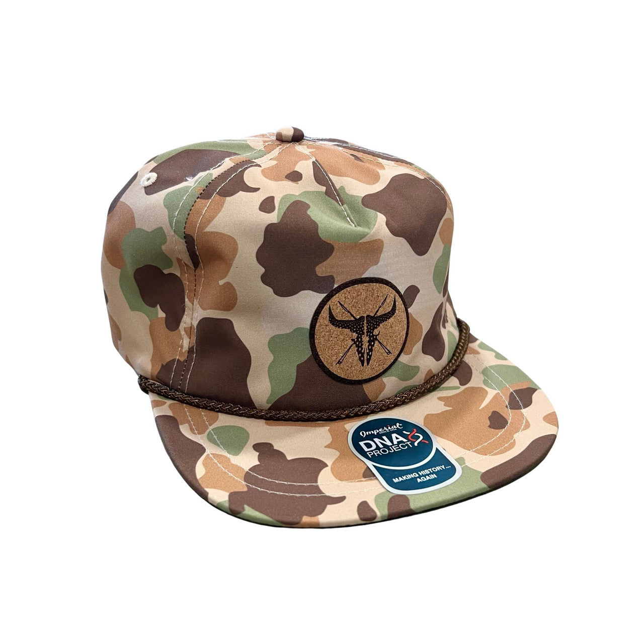 Wyoming Fly Fishing Imperial Shop Hat Vintage Camo