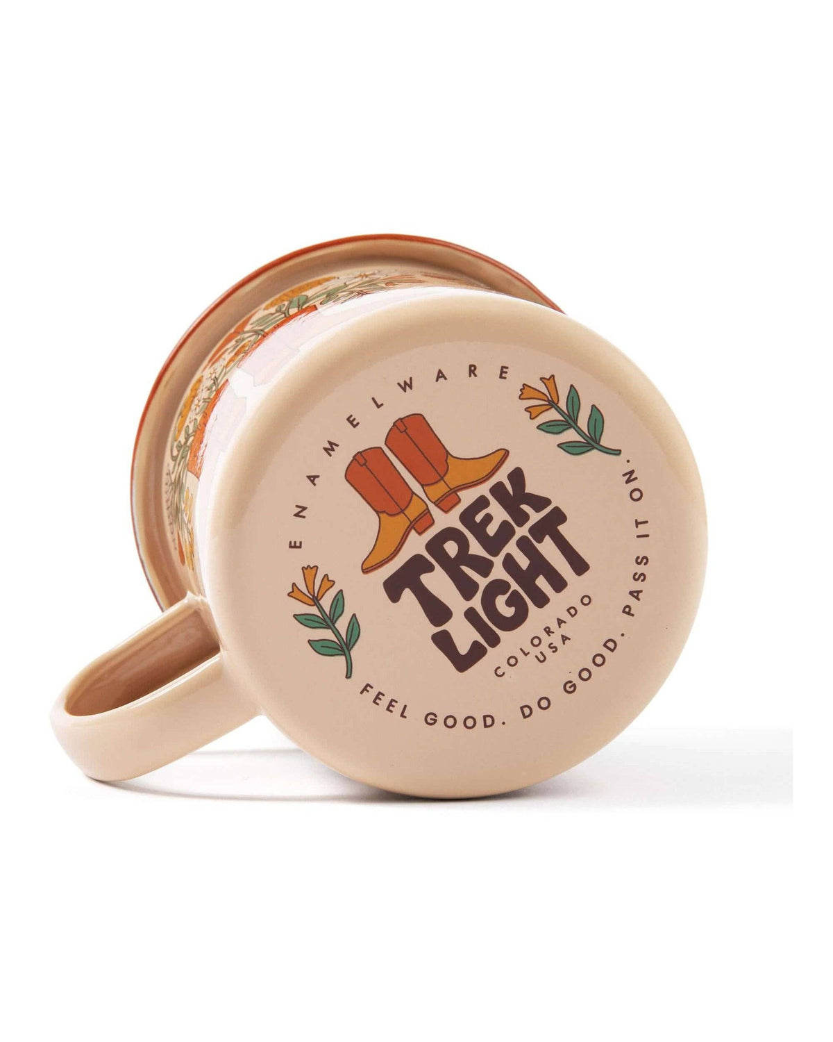 Enamel Coffee & Camp Mug | Western Bloom | 16oz