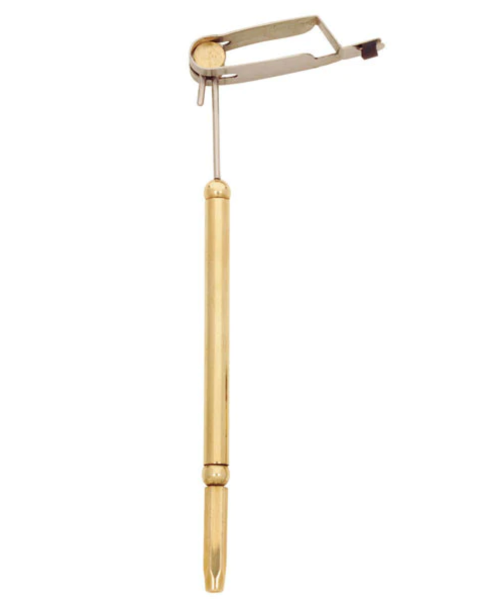 Dr. Slick Rotary Hackle Plier Brass