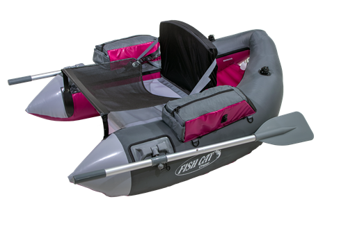 Outcast Fish Cat Cruzer Float Tube Cranberry