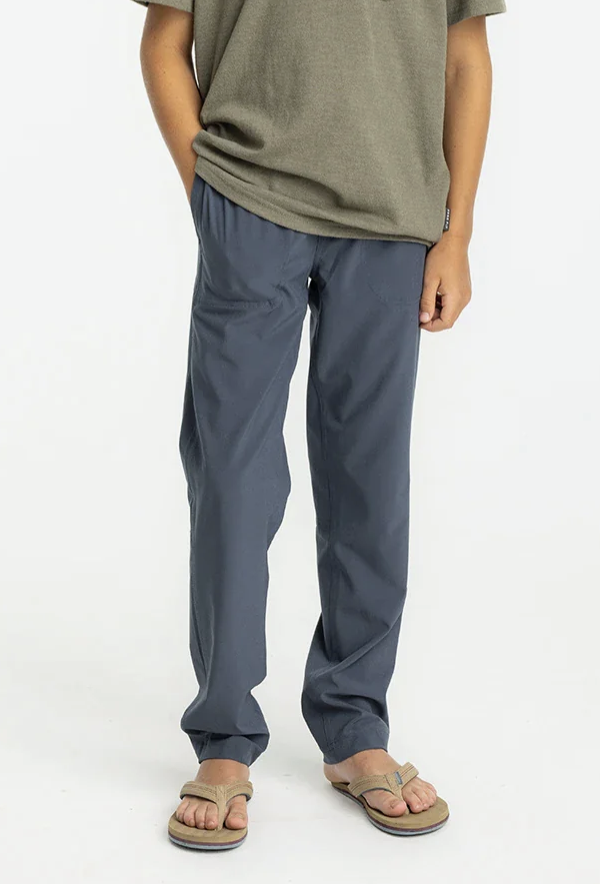 Free Fly Boy's Breeze Pant Dusk Blue