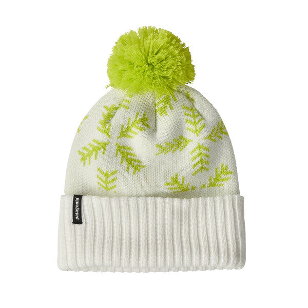 Patagonia Kids Powder Town Beanie Birch White