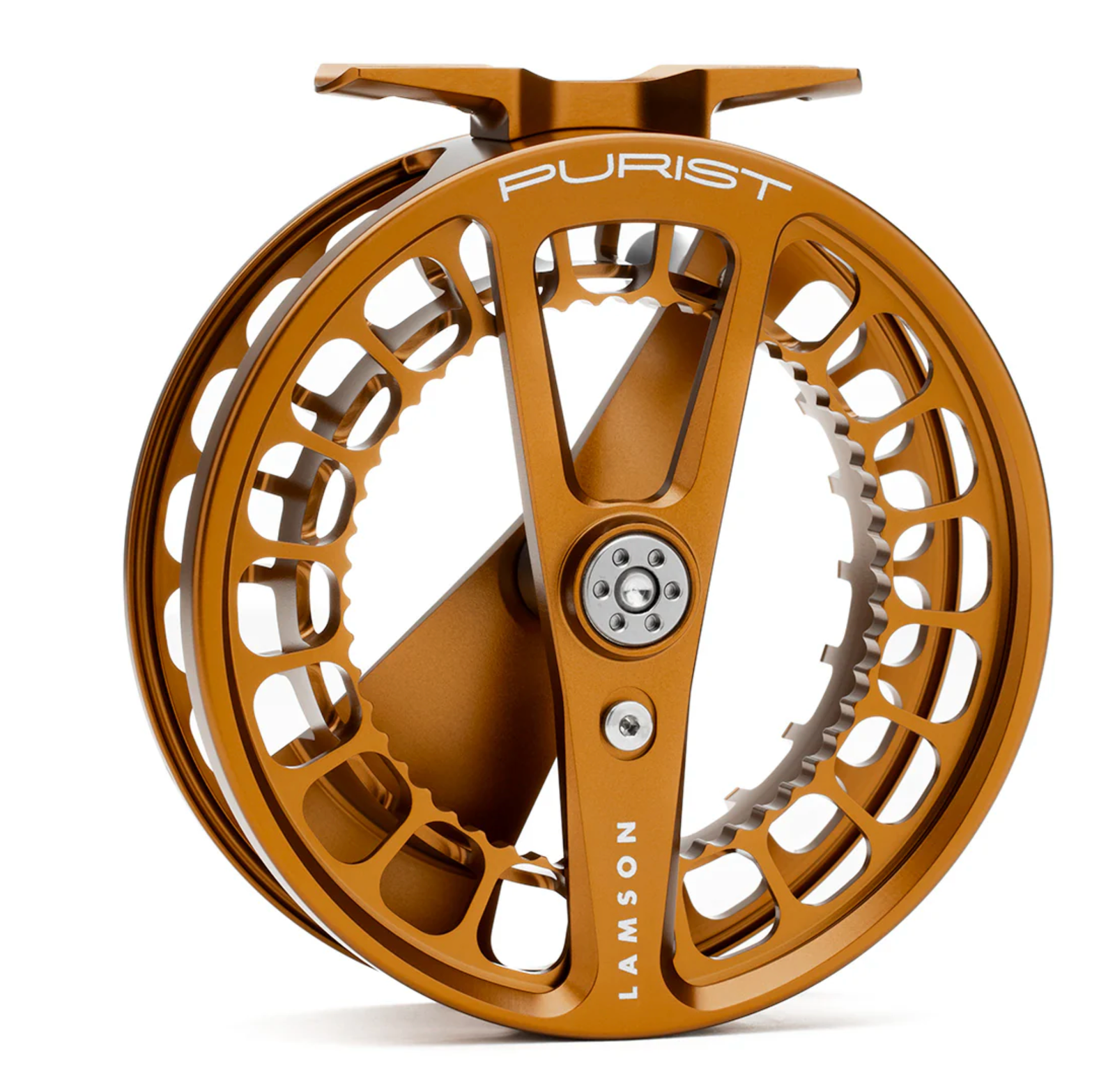 Lamson Purist II Fly Reel Whiskey