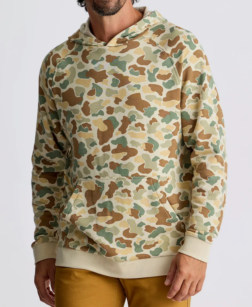 Free Fly Men's Bamboo Lightweight Fleece Hoodie Vintage Camo
