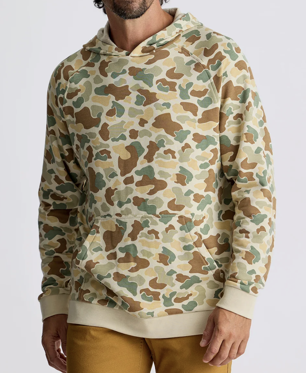 Free Fly Men's Bamboo Lightweight Fleece Hoodie Vintage Camo