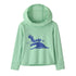 Patagonia Baby Capilene Silkweight hoody rinsed green