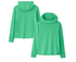 Patagonia Kids Capilene Silkweight Hoody Aloe Green