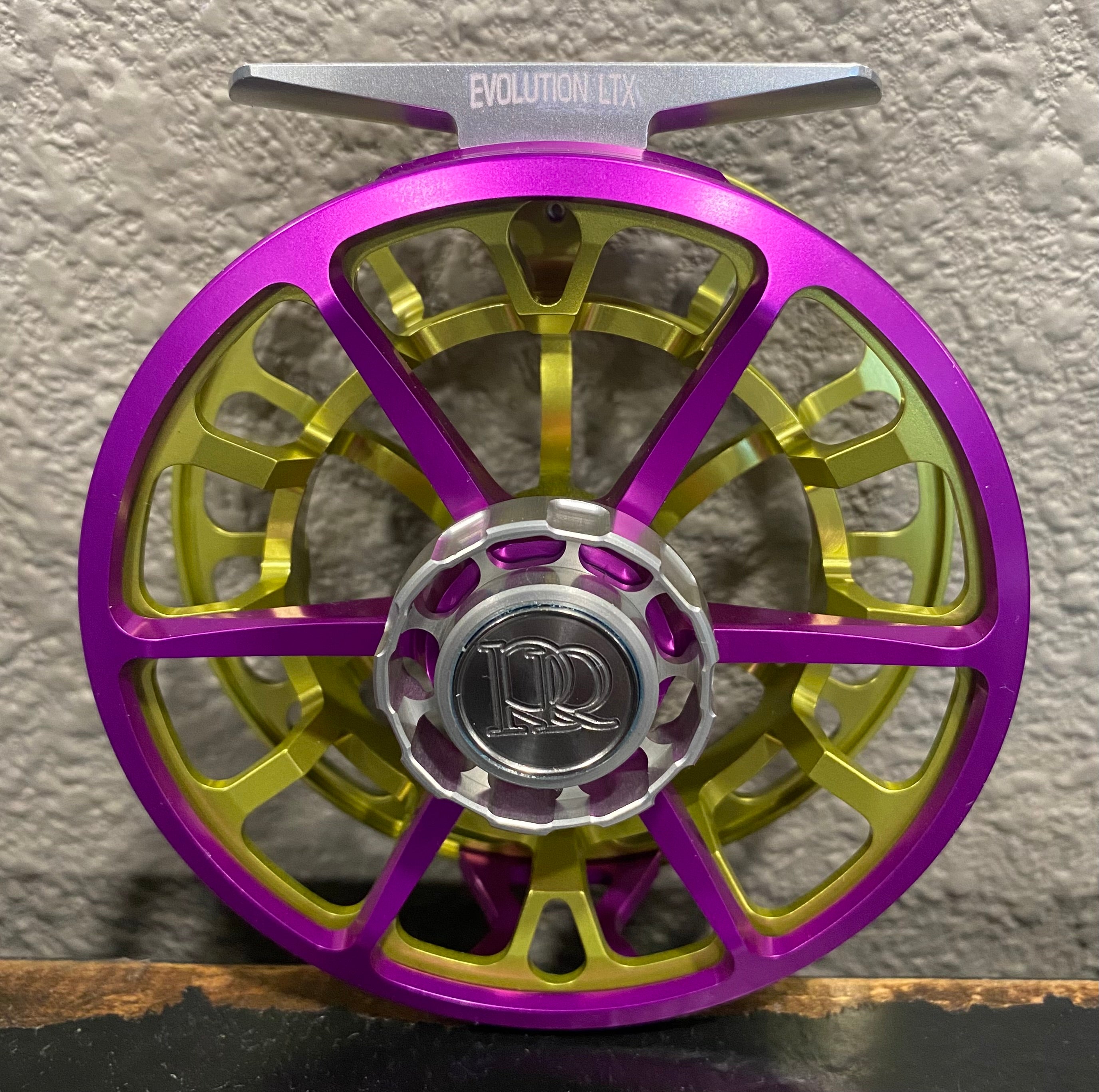 Ross Evolution LTX Fly Reel Mardi Gras