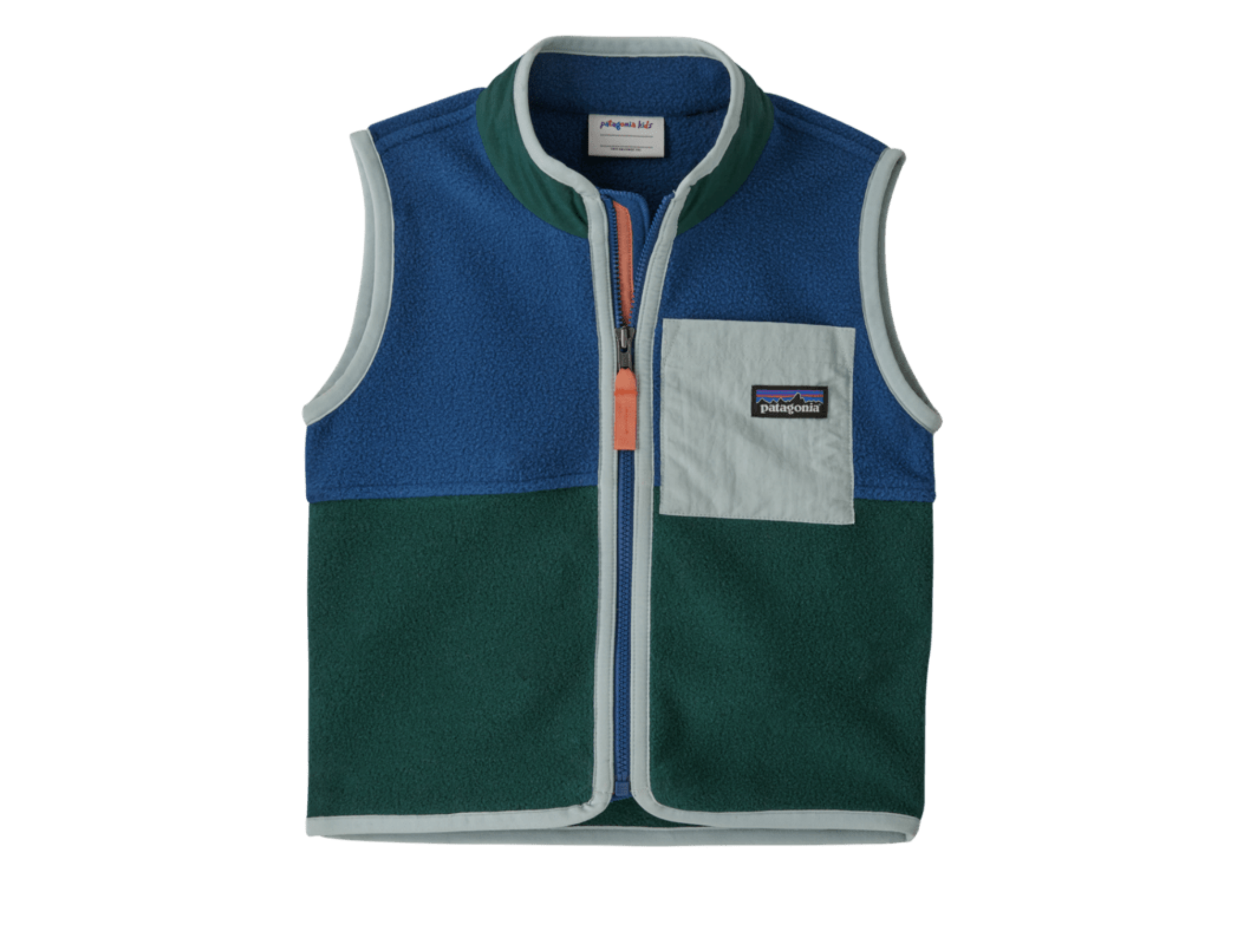 Patagonia Baby Synchilla Vest Clement Blue