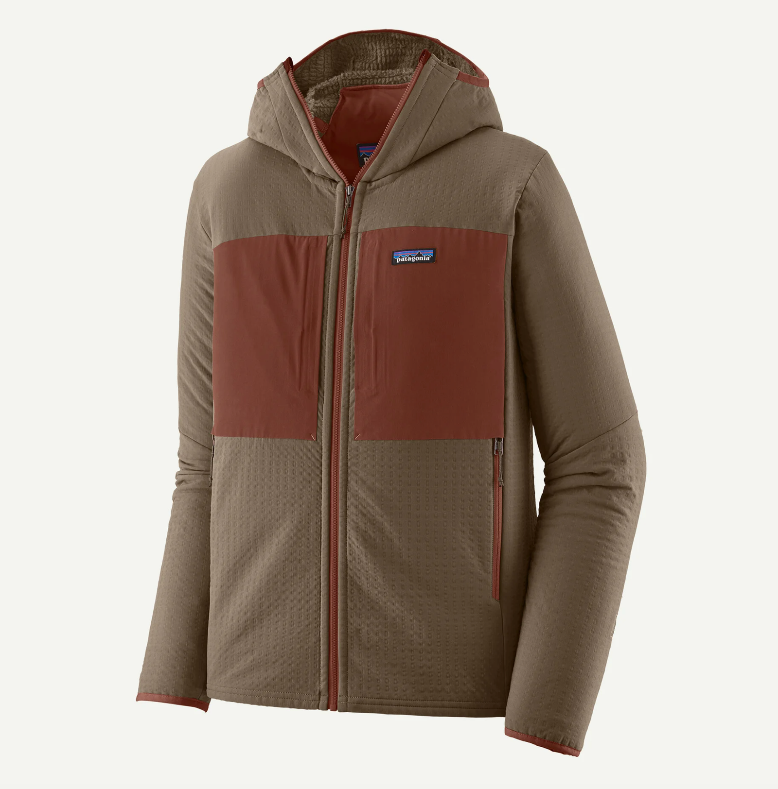 Patagonia Men's R2 Techface Hoody Marlow Brown
