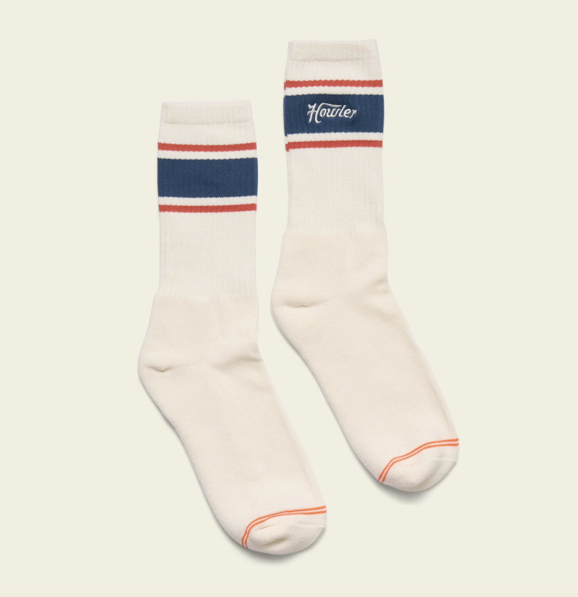 Howler Bros Script Socks White