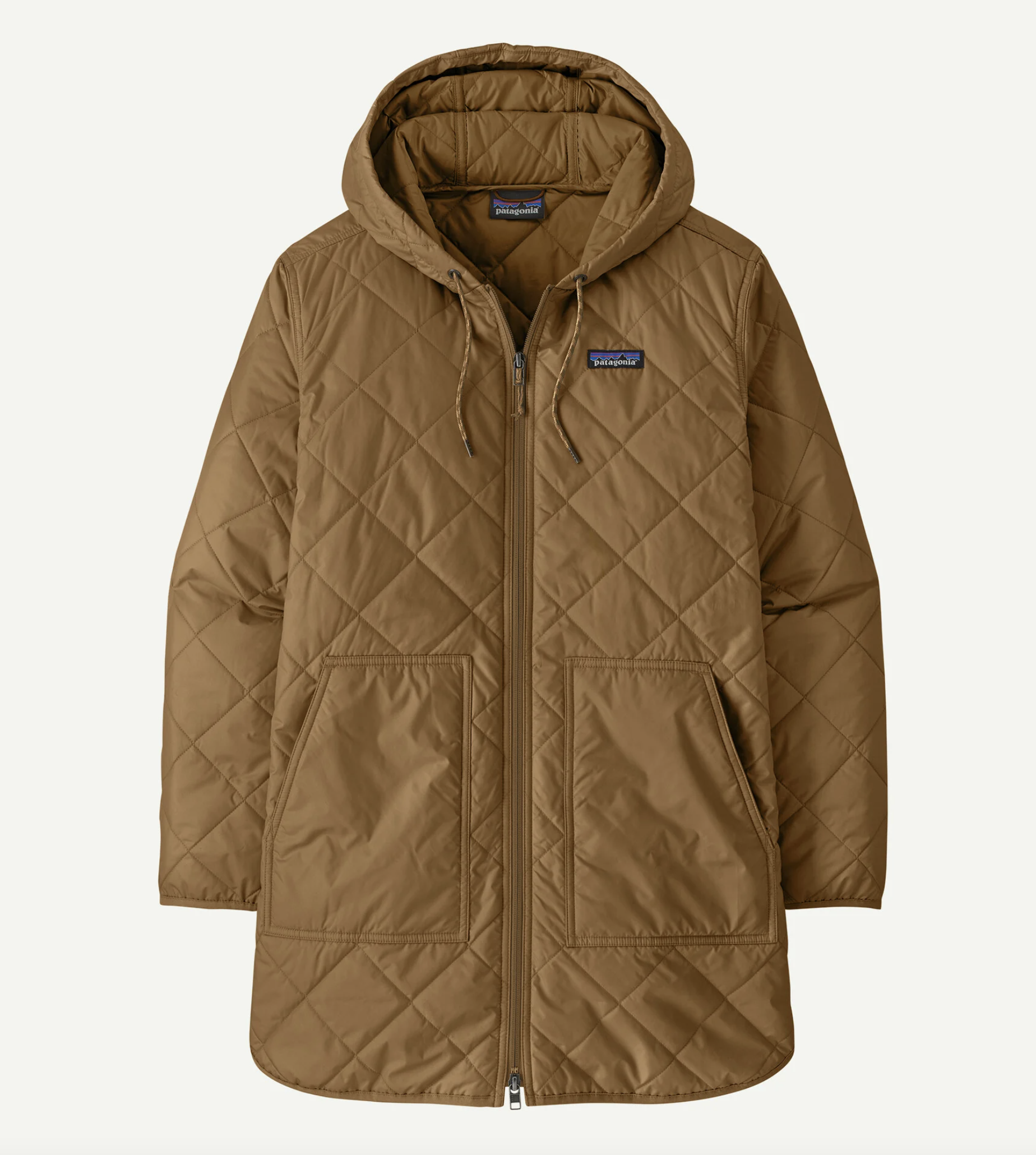 Patagonia Women's Diamond Quilted Parka Deer Brown