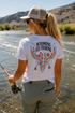 Free Fly Womens Elevate Lightweight Tee Logo Back