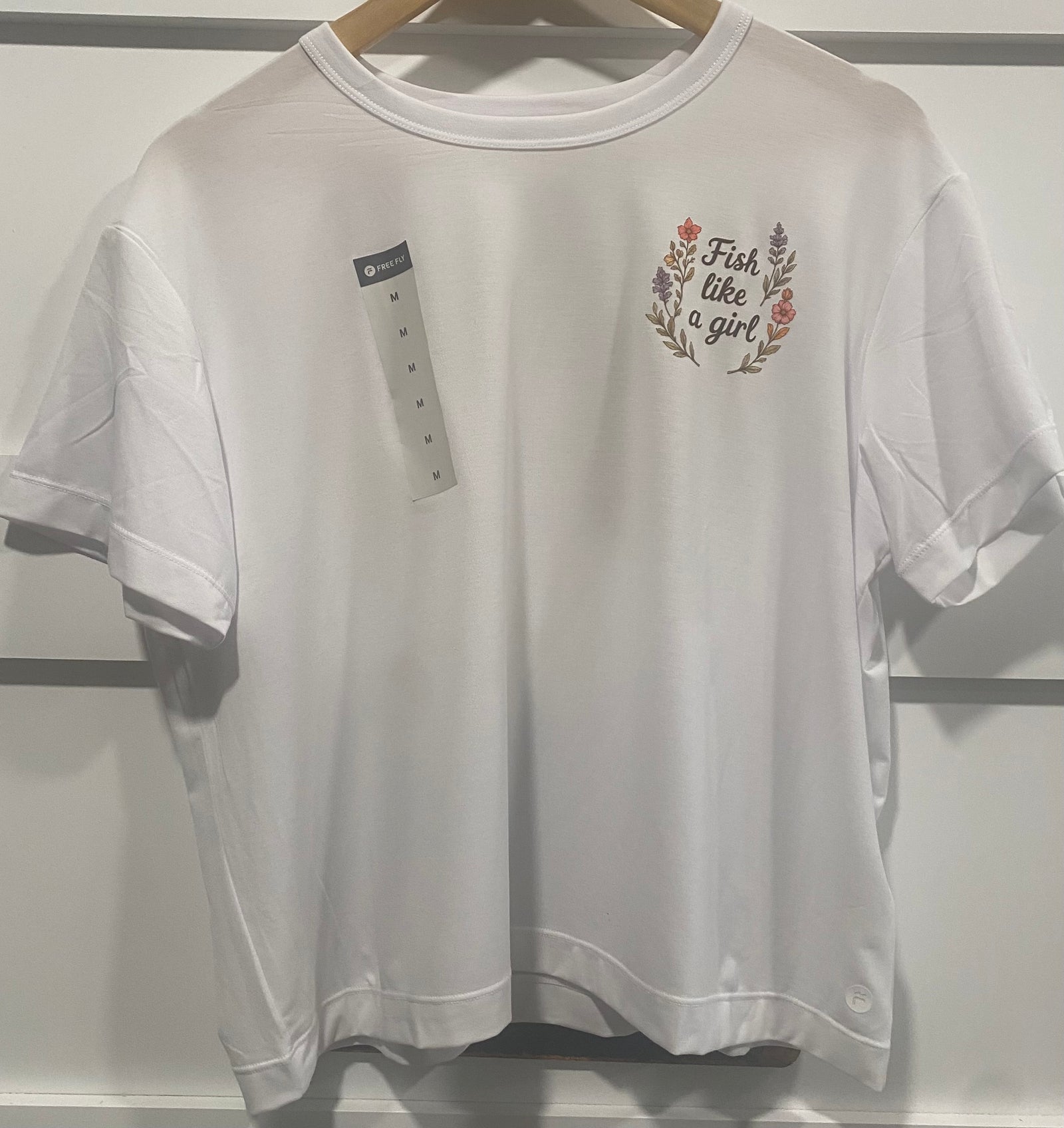 Free Fly Womens Elevate Lightweight Tee Front Logo