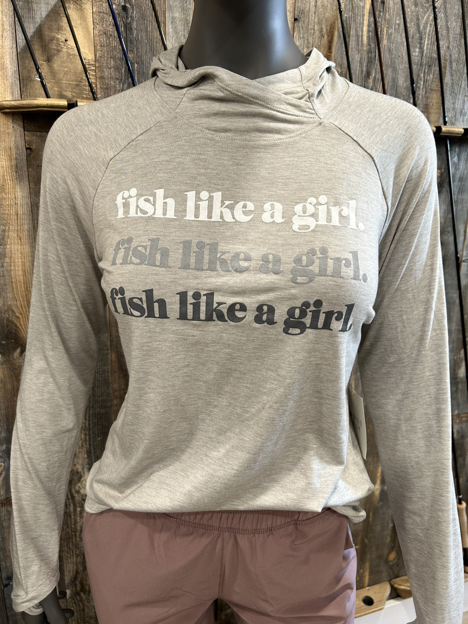 Fish Like a Girl Free Fly Women's Elevate Hoody