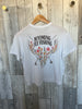 Wyoming Fly Fishing Skull Free Fly Womens Elevate Lightweight Tee 