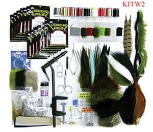 Wapsi Deluxe Fly Tying Starter Kit Supplies