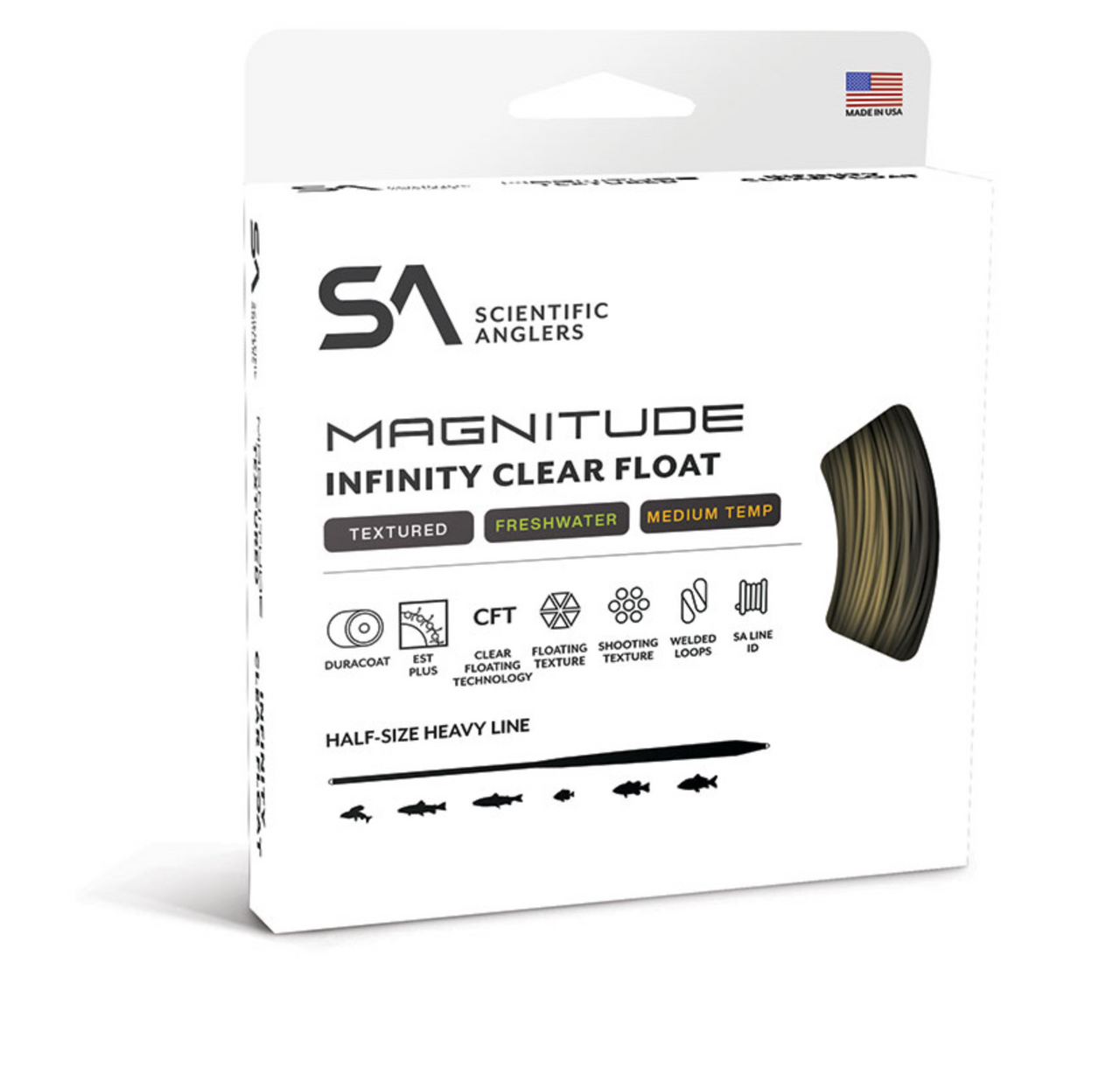 Scientific Anglers Magnitude Textured Infinity Clear Float