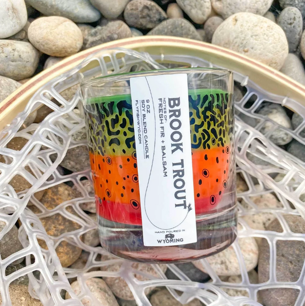 Fly Fish Wyoming Candle Brook Trout