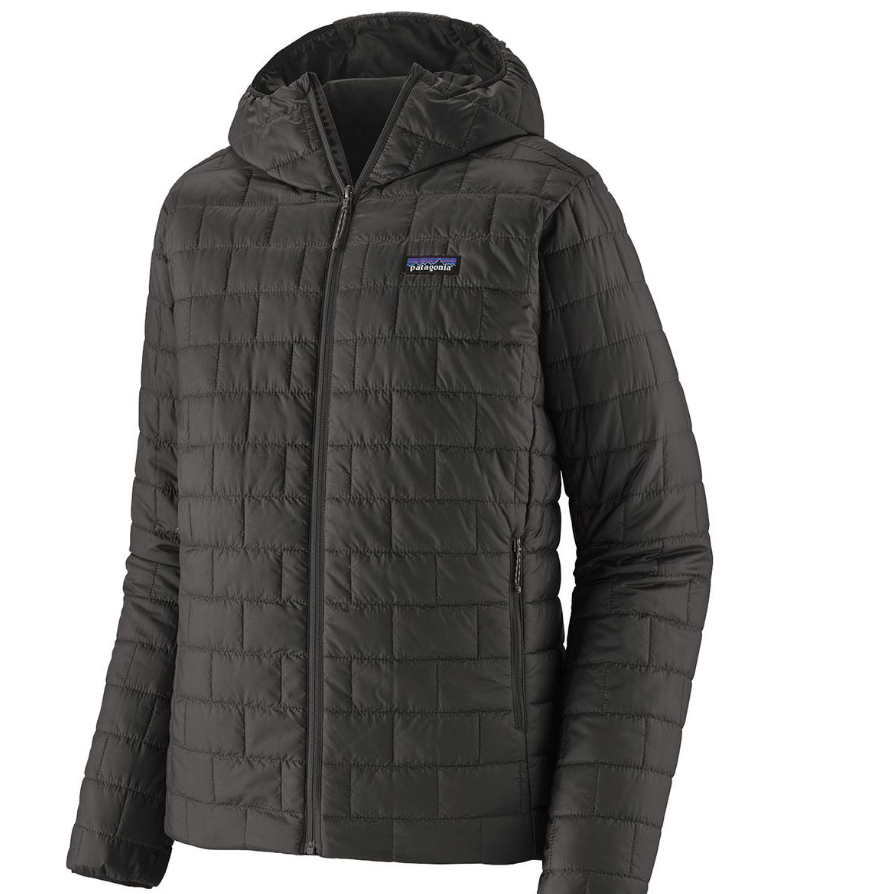 Patagonia Men's Nano Puff Hoody W/ Wyoming Fly Fishing Logo