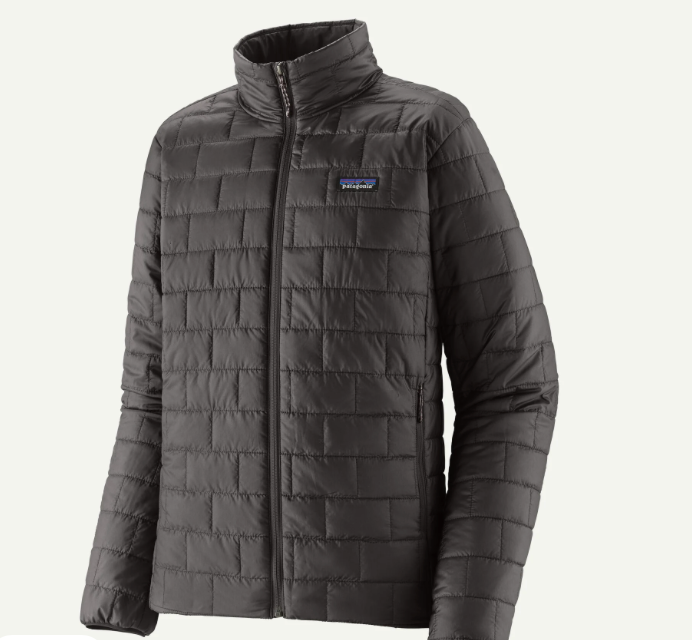 Patagonia Men's Nano Puff Jacket W/ Wyoming Fly Fishing Logo