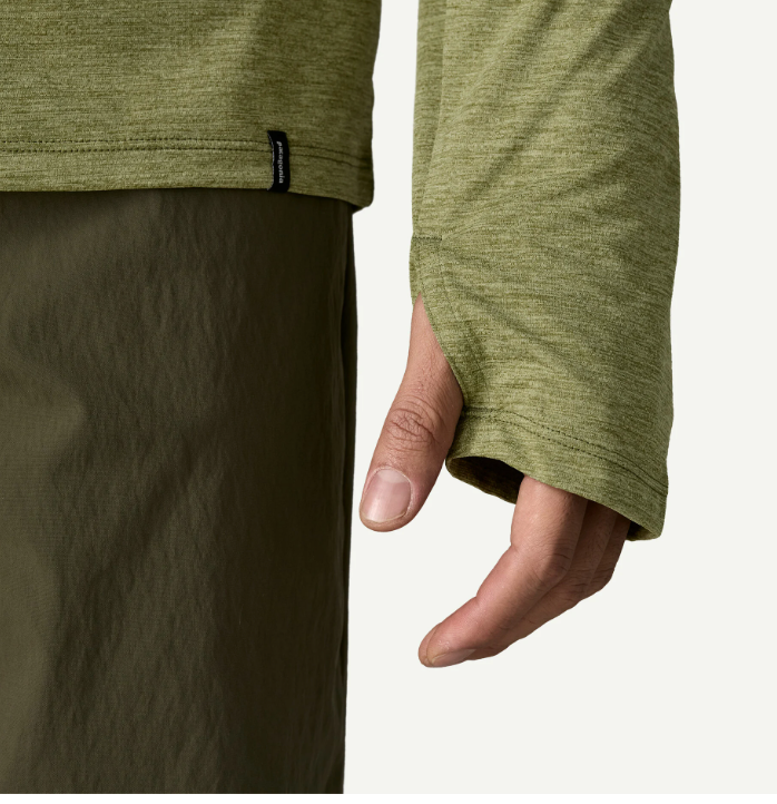 Patagonia Men's Cap Cool Sun Hoody Fitz Roy Trout Cuff