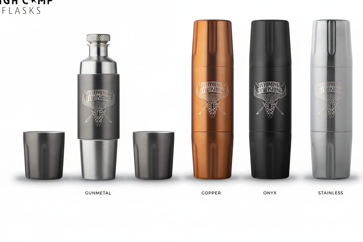 High Camp Firelight Flask 750 Logo