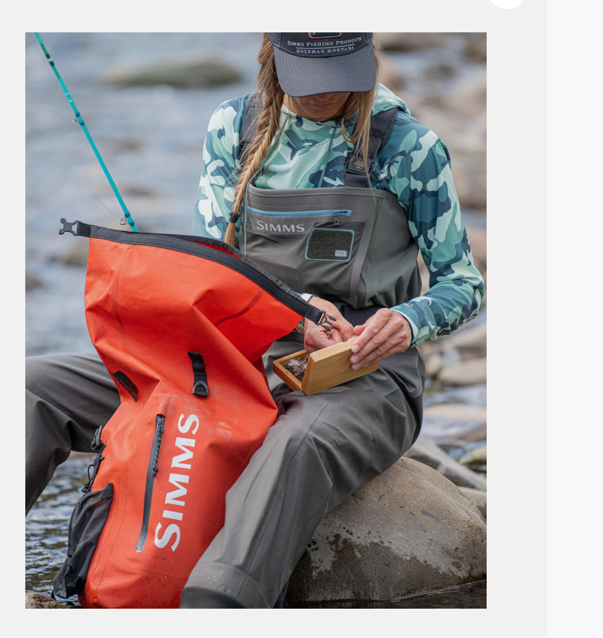 Simm's Dry Creek Roll Top Backpack