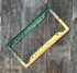 Fly Fish Wyoming License Plate Frame Cutthroat