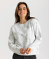 Free Fly Women's Embroidered Logo Fleece Crew Final Sale