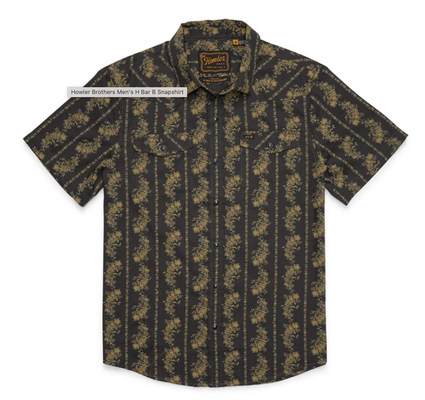 Howler Brothers H Bar B Snapshirt Antique Black