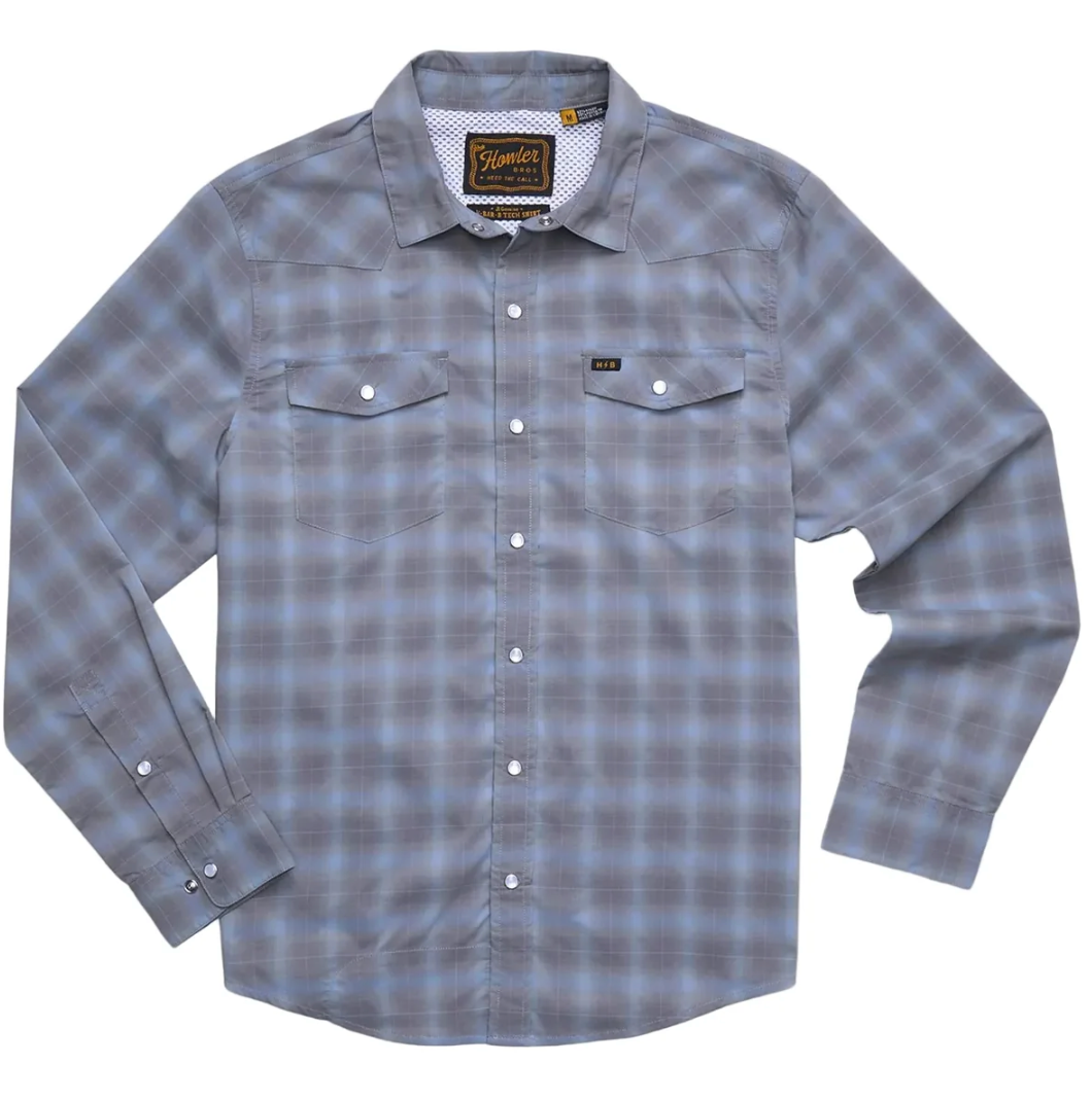 Howler Brothers H Bar B Snapshirt Kent Plaid : Tradewinds