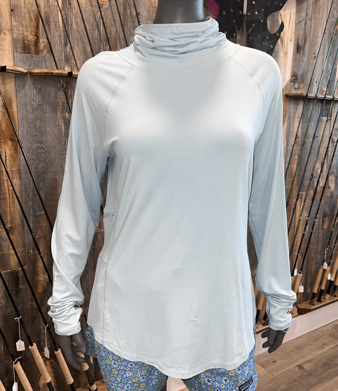 Patagonia Women's Tropic Comfort Natural Hoody Steam Blue