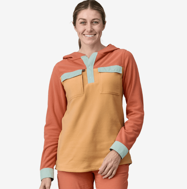 Patagonia Women's Long Sleeved Early Rise Shirt on body