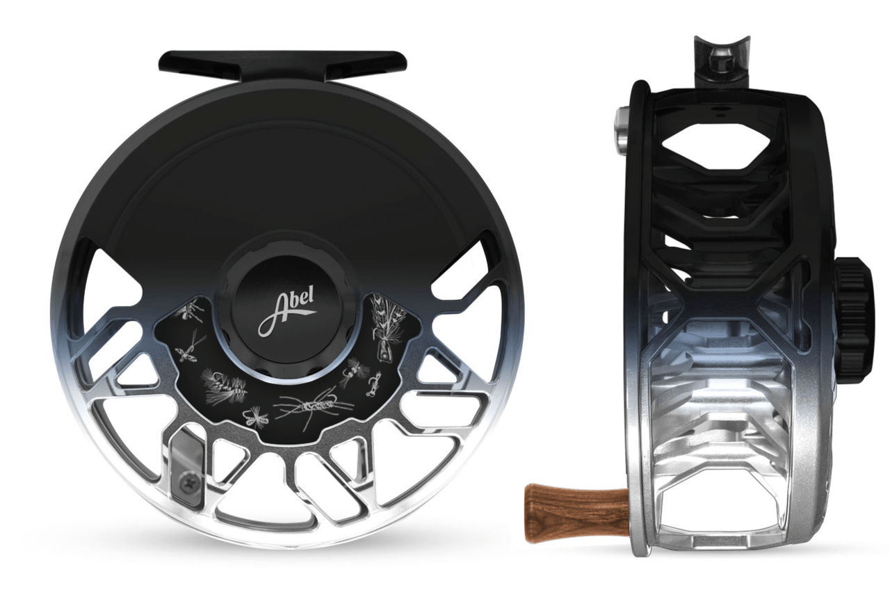 Abel Rove Fly Reel Black Platinum Fade