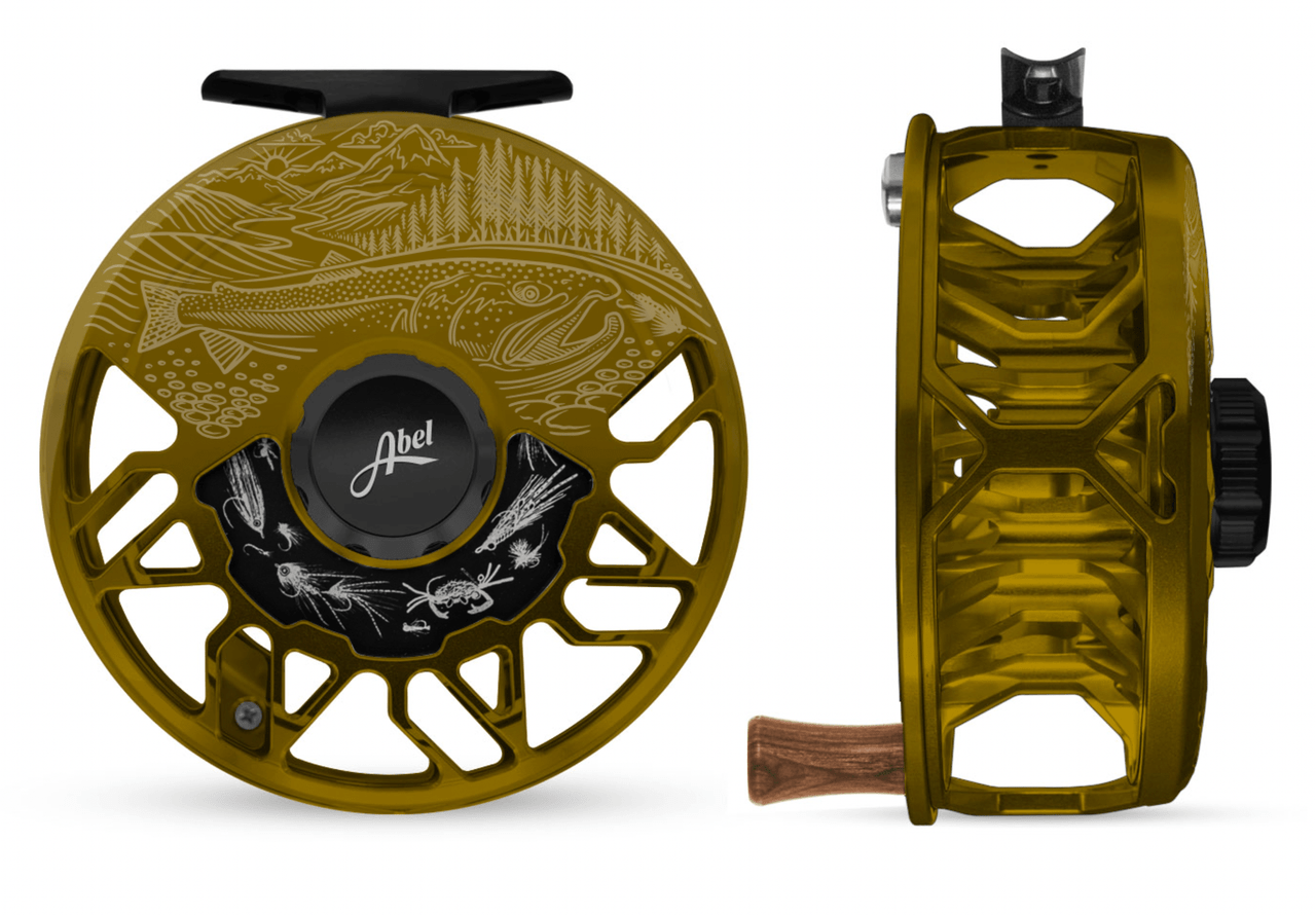 Abel Rove Fly Reel Dark Olive Casey Underwood Swing