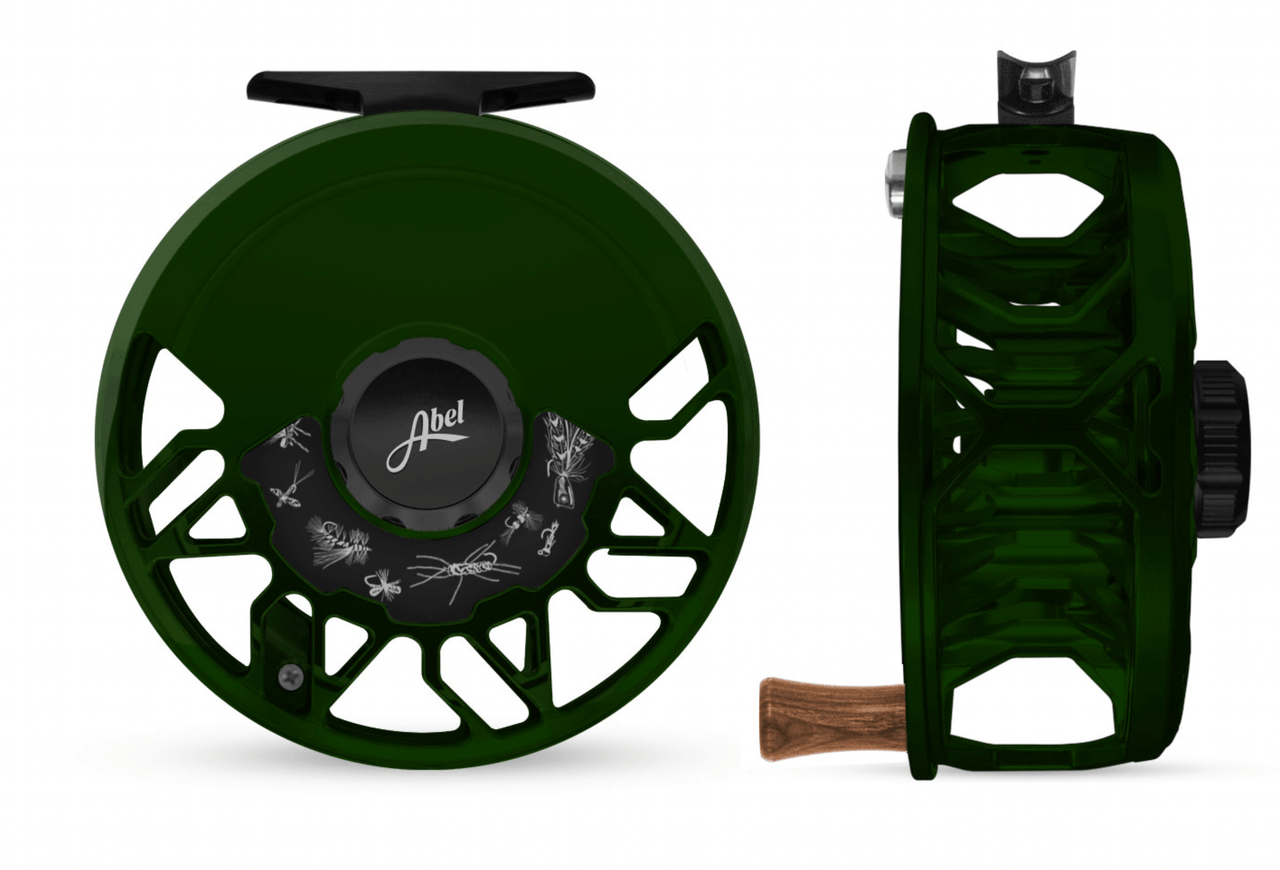 Abel Rove Fly Reel Deep Green