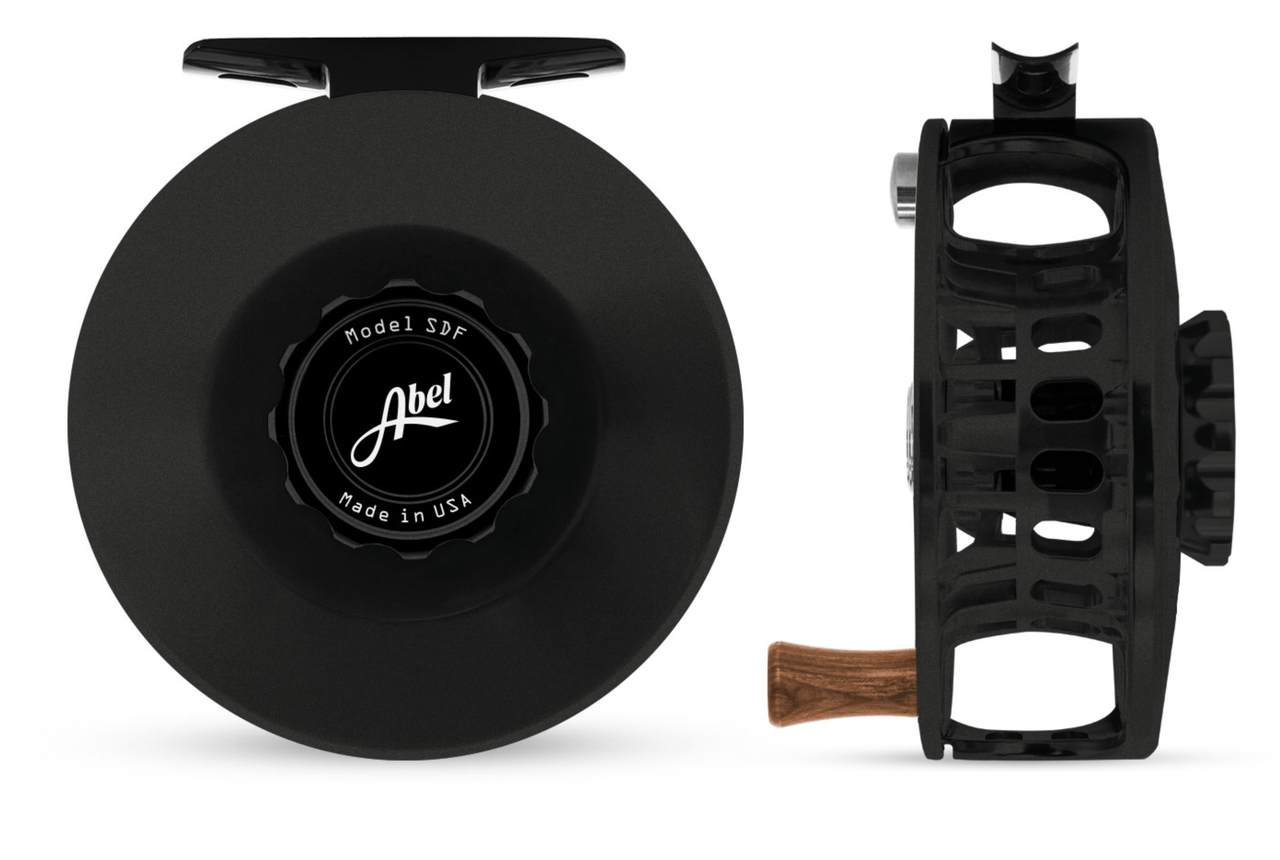 Abel Sealed Drag Series Fly Reel Matte Black