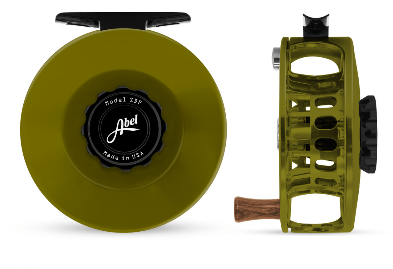 Abel Sealed Drag Series Fly Reel Olive