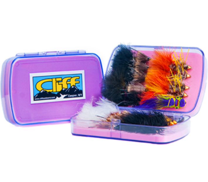 Cliff Outdoors Pink Fly Box
