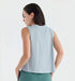 Free Fly Women's Bamboo Current Tank Heather Bay Blue