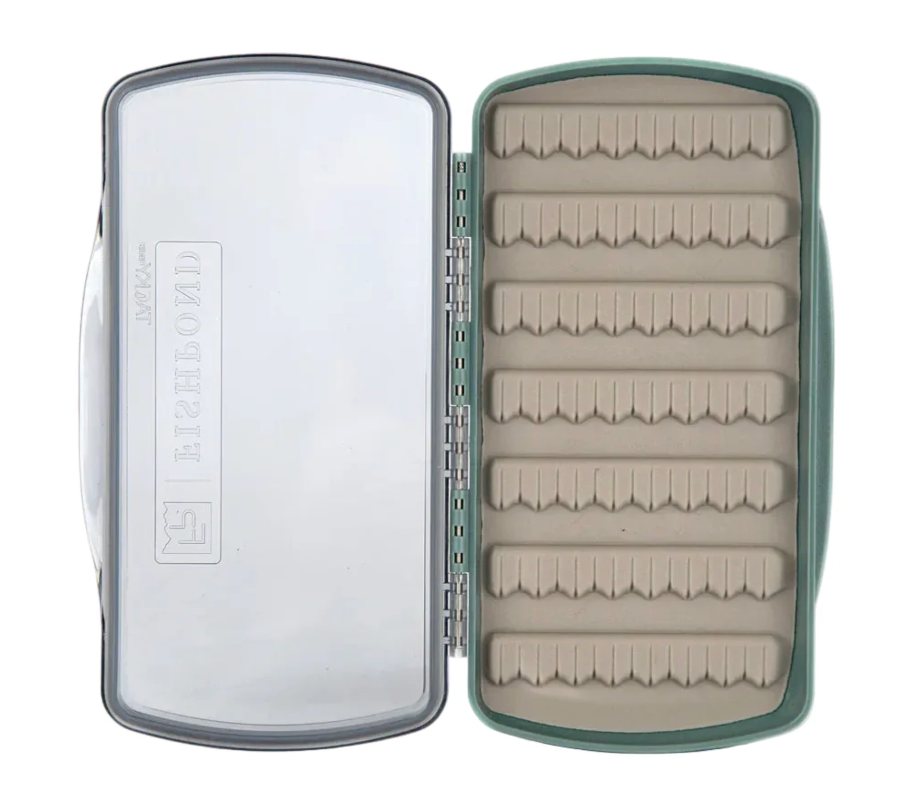 Fishpond Tacky Pescador Fly Box Medium LowPro Clear Smoke Grey