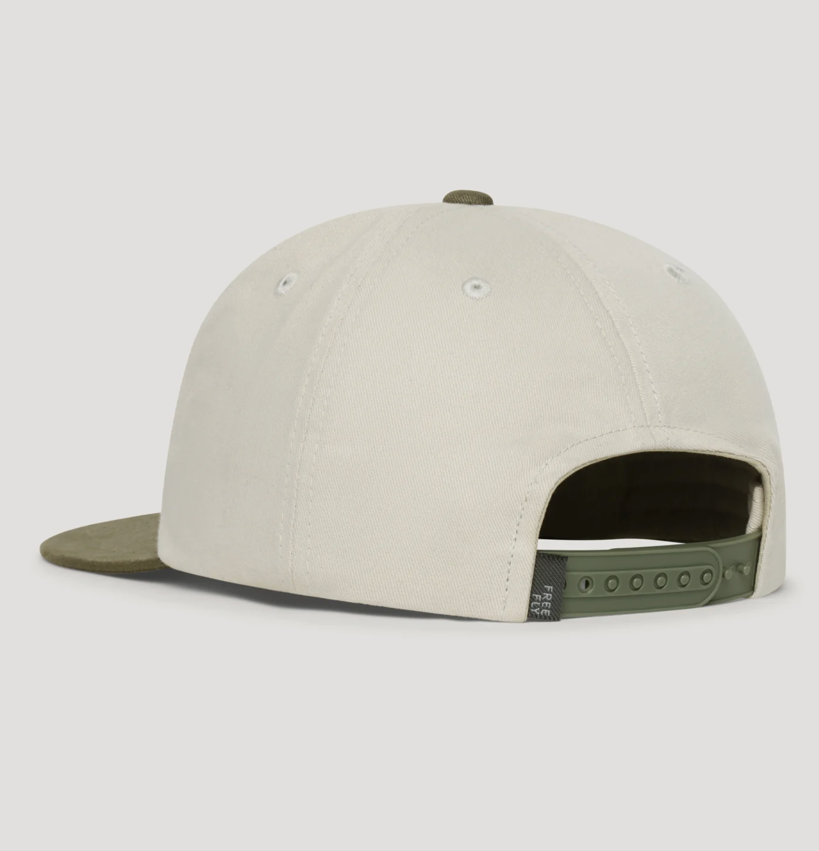 Free Fly Classic Stripes Snapback Hat Back