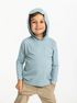 Free Fly Kids Bamboo Shade Hoody Ocean Mist 