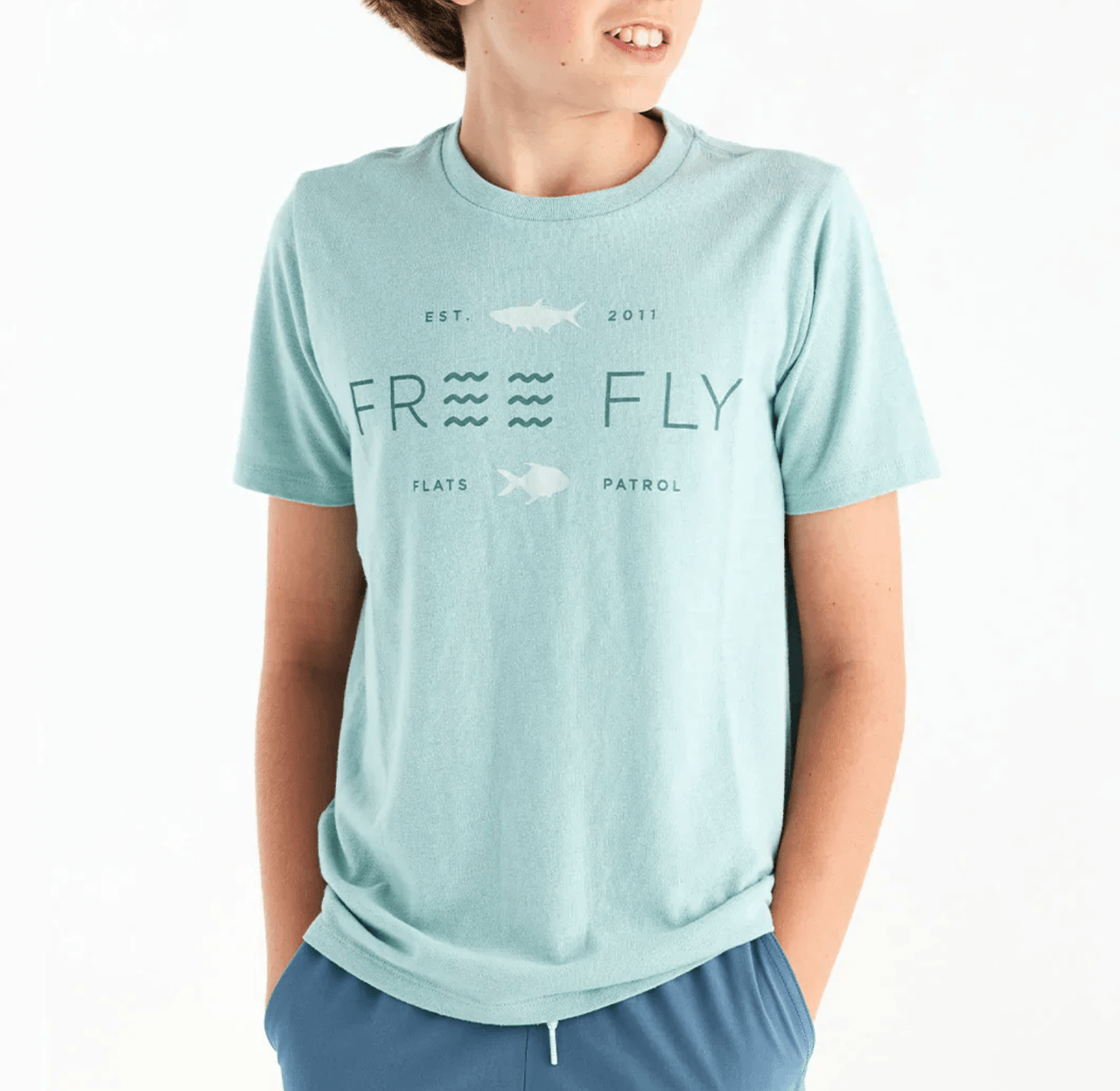 Free Fly Kid's Tropic Hangout Tee