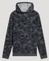 Free Fly Men's Bamboo Lightweight Fleece Hoody Vintage Camo Black