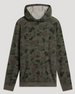 Free Fly Men's Bamboo Fleece Hoody Vintage Camo Oil Green