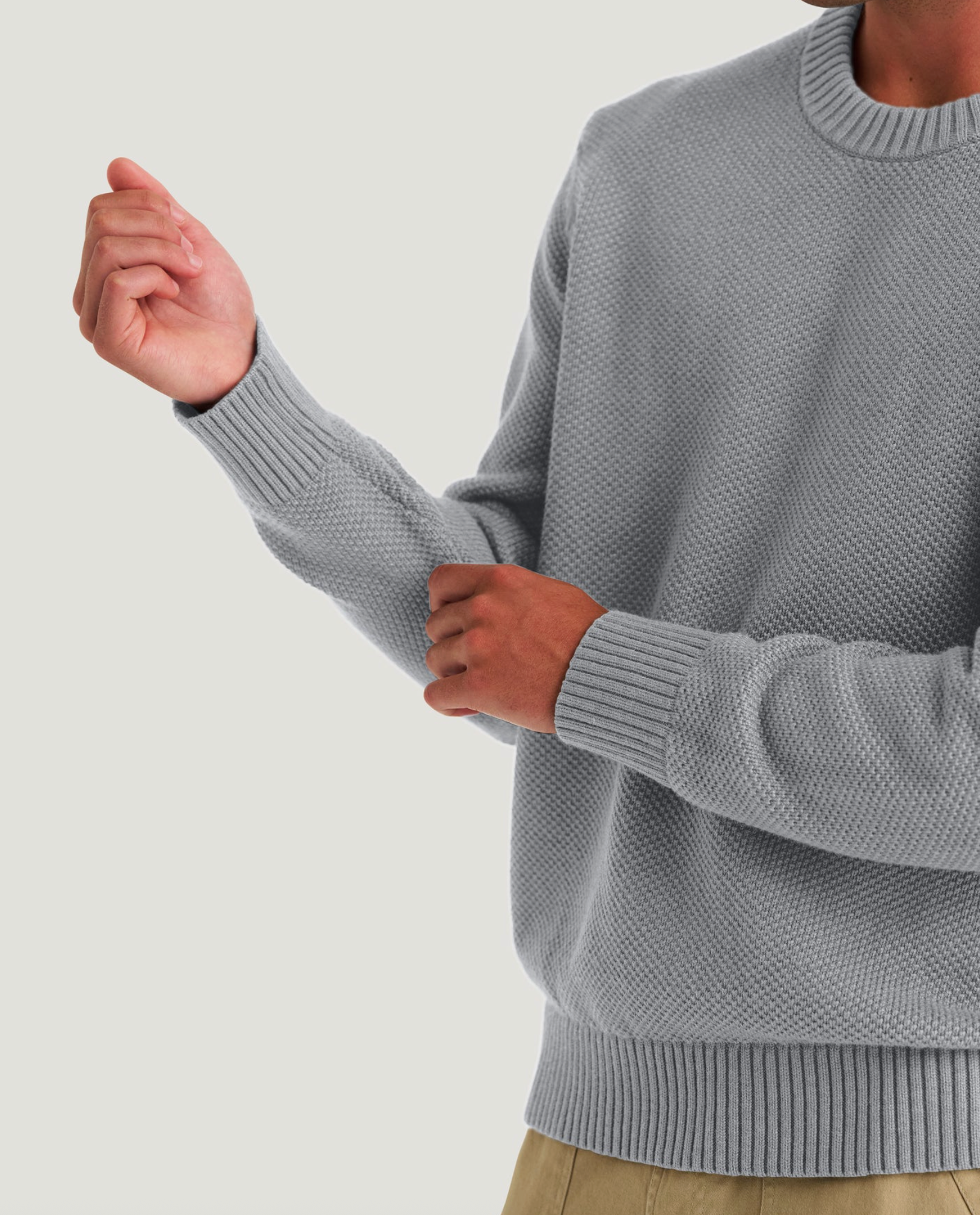 Free Fly Men's Coastloom Crew Sweater Sleeves