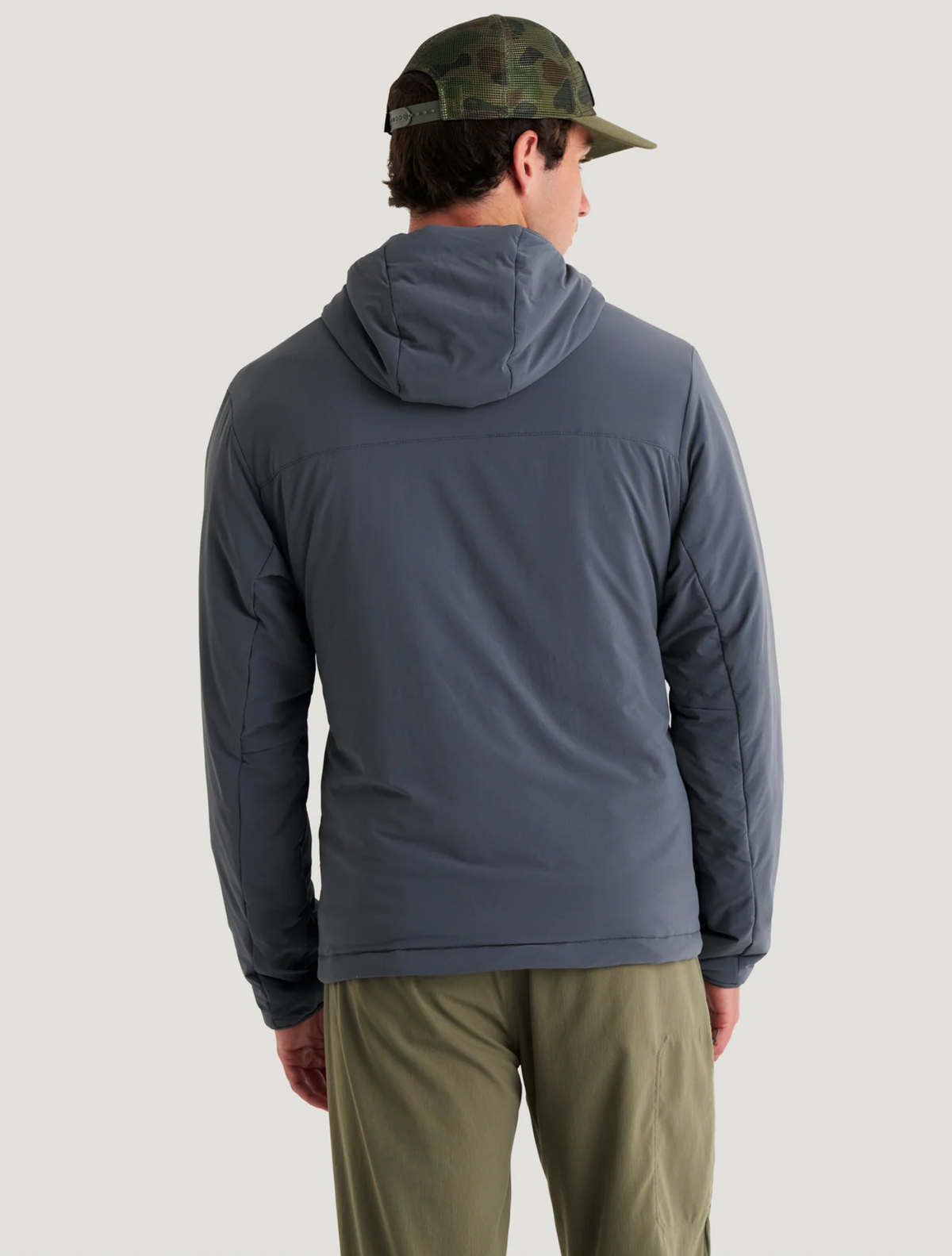 Free Fly Men's Coldvale Insulated Jacket Back